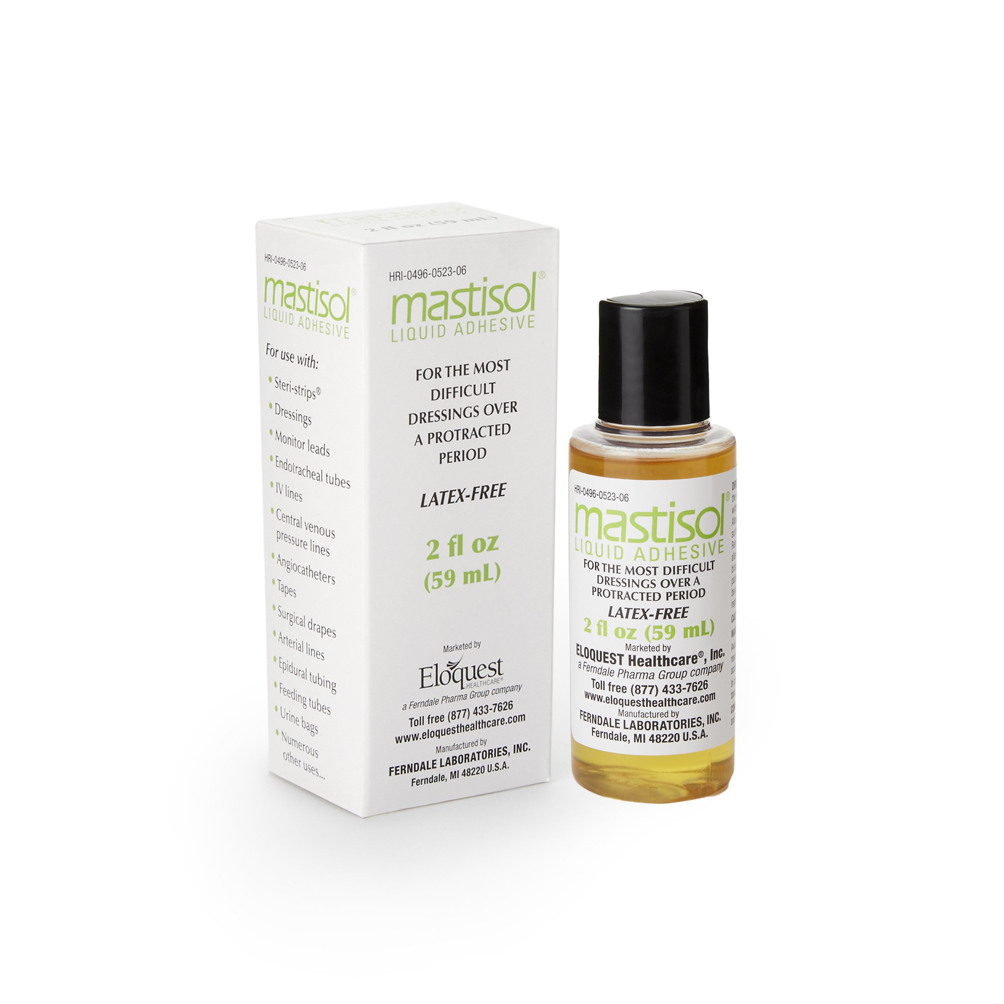 BANDAGE, LIQ ADH MASTISOL 2OZ (12/BX)